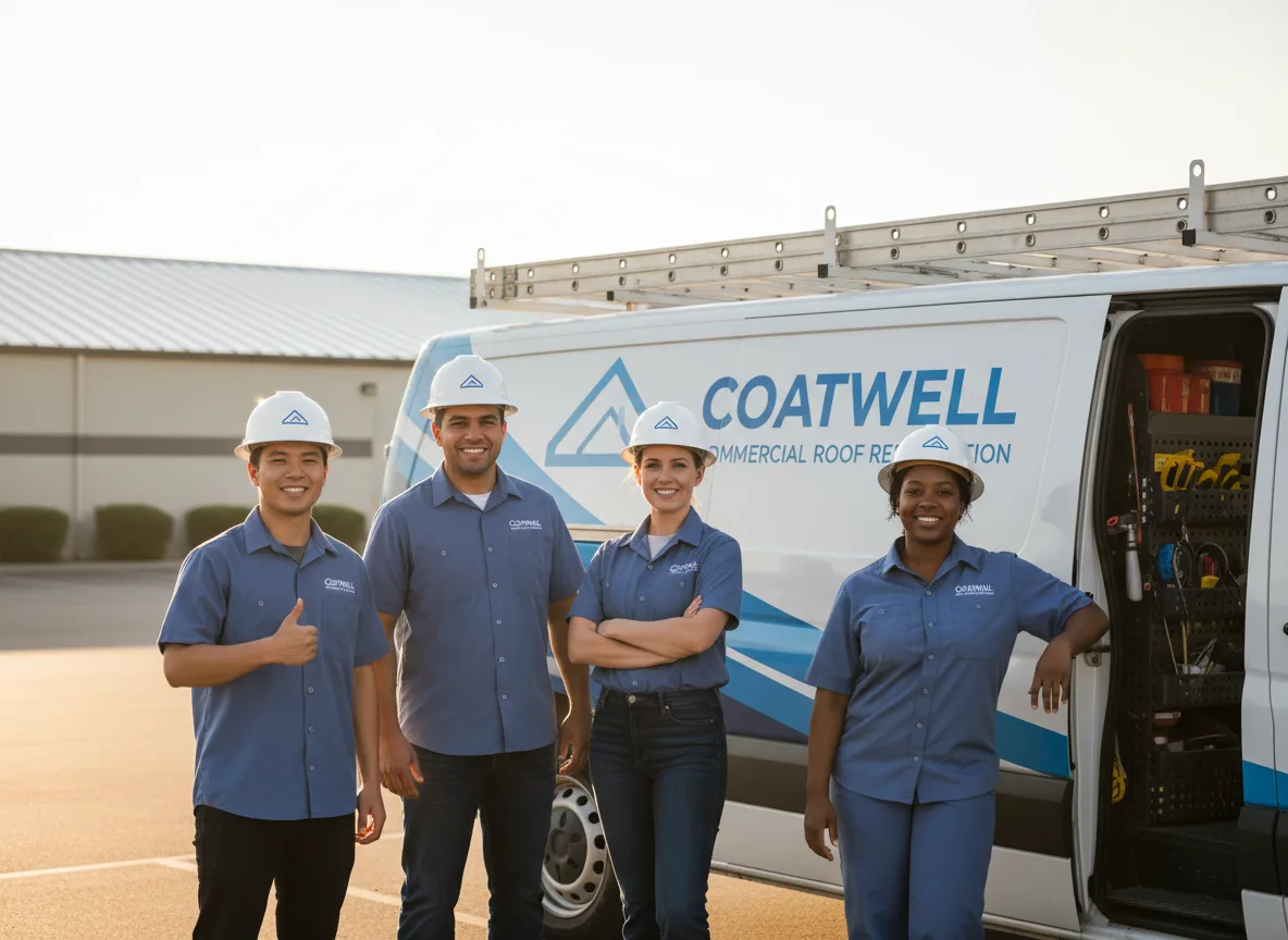 Commercial roof coating company in Moline, KS